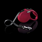 Flexi Classic S Рулетка для собак до 15 кг, довжина стрічки 5 м, колір червоний (0232040)