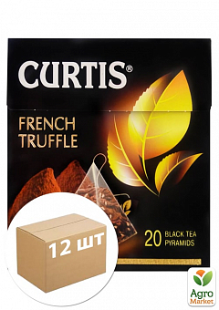 Чай Трюфель (пачка) ТМ "Curtis" 20 пакетиков по 1.8г. упаковка 12шт1