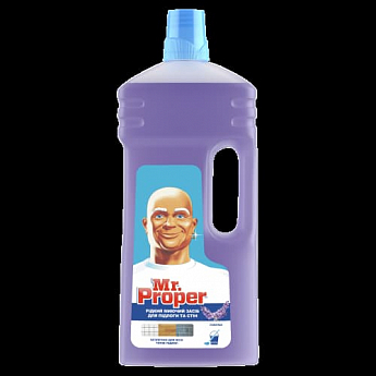 MR PROPER жидкое моющее средство для уборки полов и стен Лаванда 1,5 л