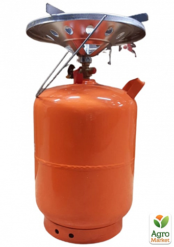 Газовый кемпинговый комплект NURGAZ 12л баллон с горелкой (Турция) - фото 5