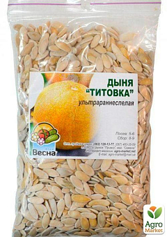 Дыня "Титовка" ТМ "Весна" 100г23