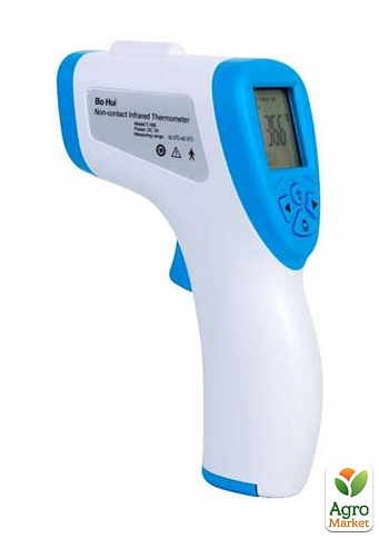 Безконтактний інфрачервоний термометр (пірометр) для вимірювання температури тіла 32~42.9°C, PROTESTER T-168 - фото 5