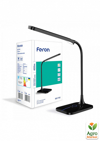 Настольный светодиодный светильник Feron DE1732 (40076)