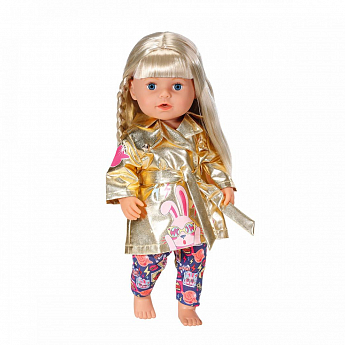 Набір одягу для ляльки BABY BORN серії "День Народження" - СВЯТКОВЕ ПАЛЬТО (на 43 cm) - фото 4