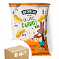 Снеки органические «Паффы курурудяные с морковью» BioBim, 20г уп 8 шт