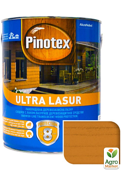 Лазурь Pinotex Ultra Lasur Калужница 3 л1