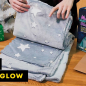 Светящийся Плед Magic Glow In The Dark Blanket 160 * 120 цена